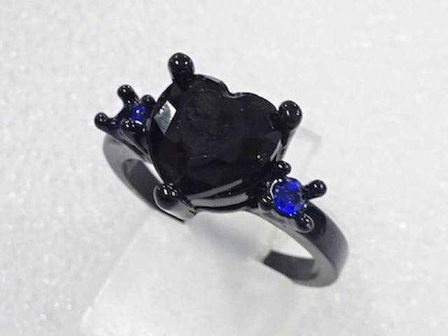 色石　指輪(12.5号)